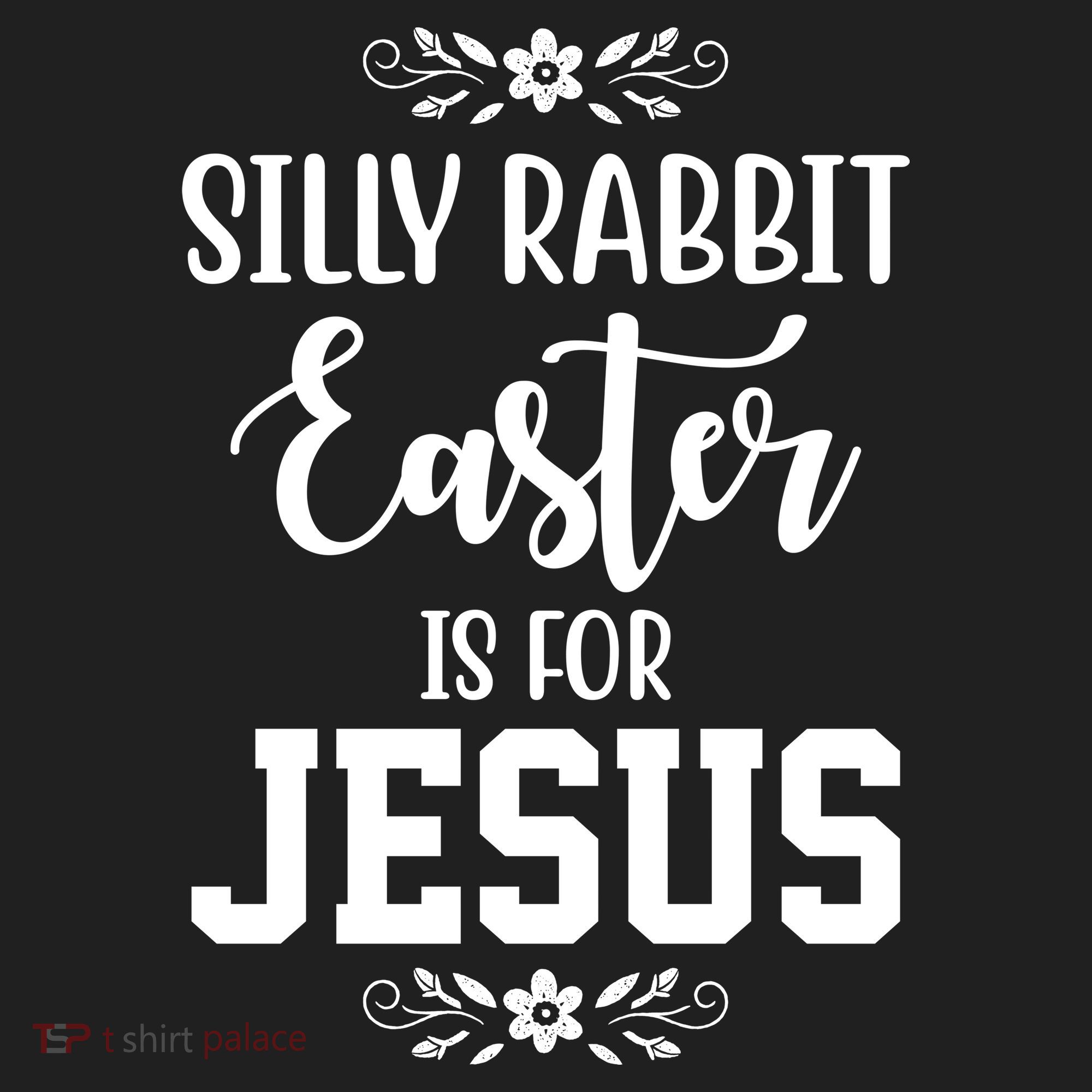 Silly Rabbit Easter Is For Jesus Funny Christianity Golf Towel