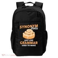 Synonym Rolls English Teacher Student Grammar Pun Learner Meaningful Gift Backpack thumb 0