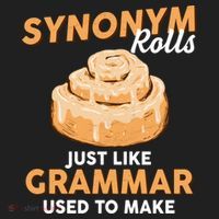 Synonym Rolls English Teacher Student Grammar Pun Learner Meaningful Gift Hat thumb 2