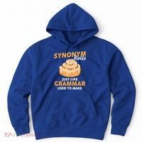 Synonym Rolls English Teacher Student Grammar Pun Learner Meaningful Gift Hoodie thumb 0