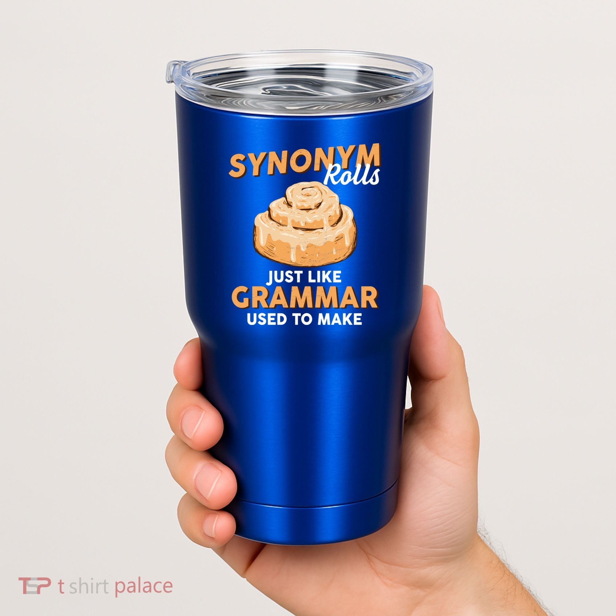 Synonym Rolls English Teacher Student Grammar Pun Learner Meaningful Gift Tumbler