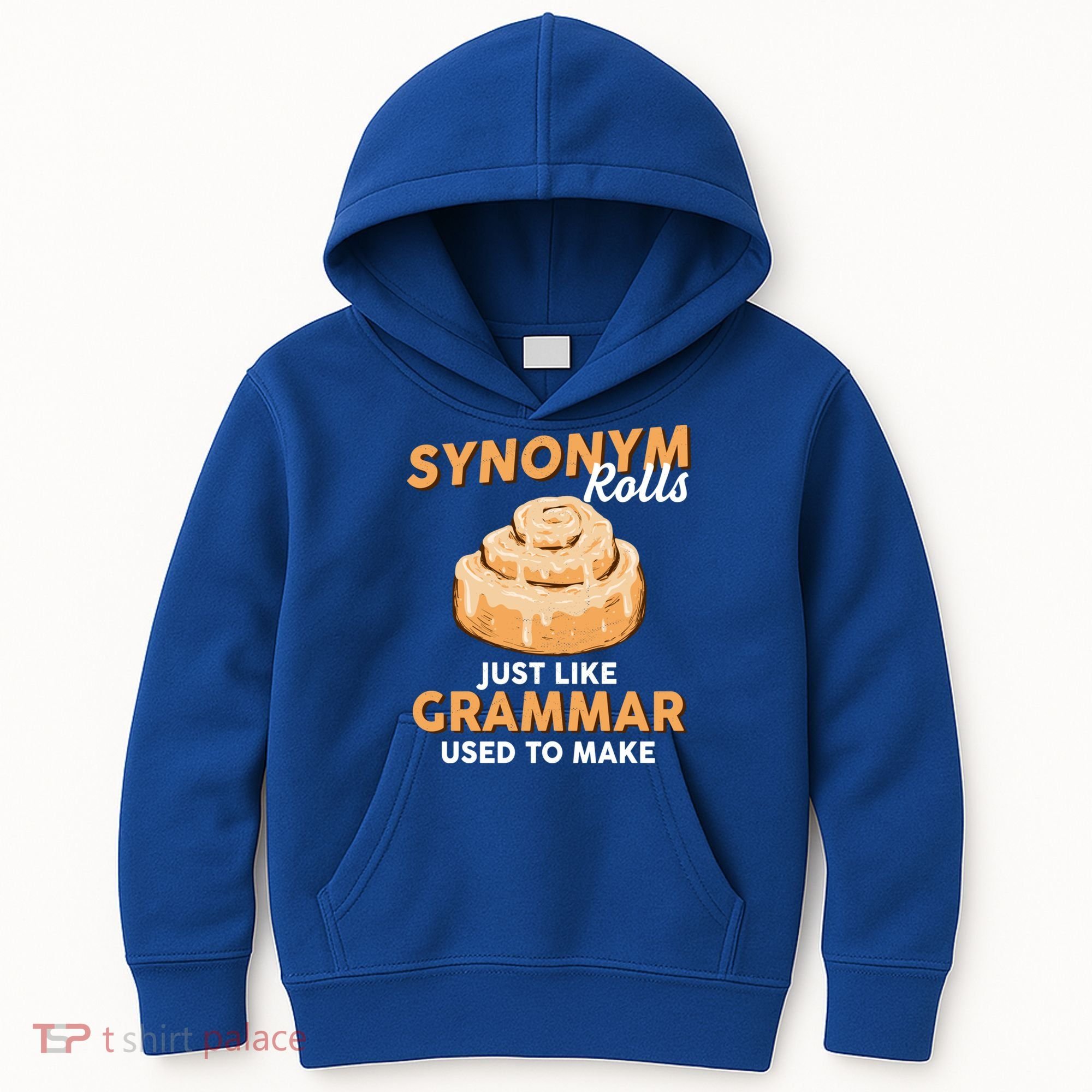 Synonym Rolls English Teacher Student Grammar Pun Learner Meaningful Gift Kids Hoodie