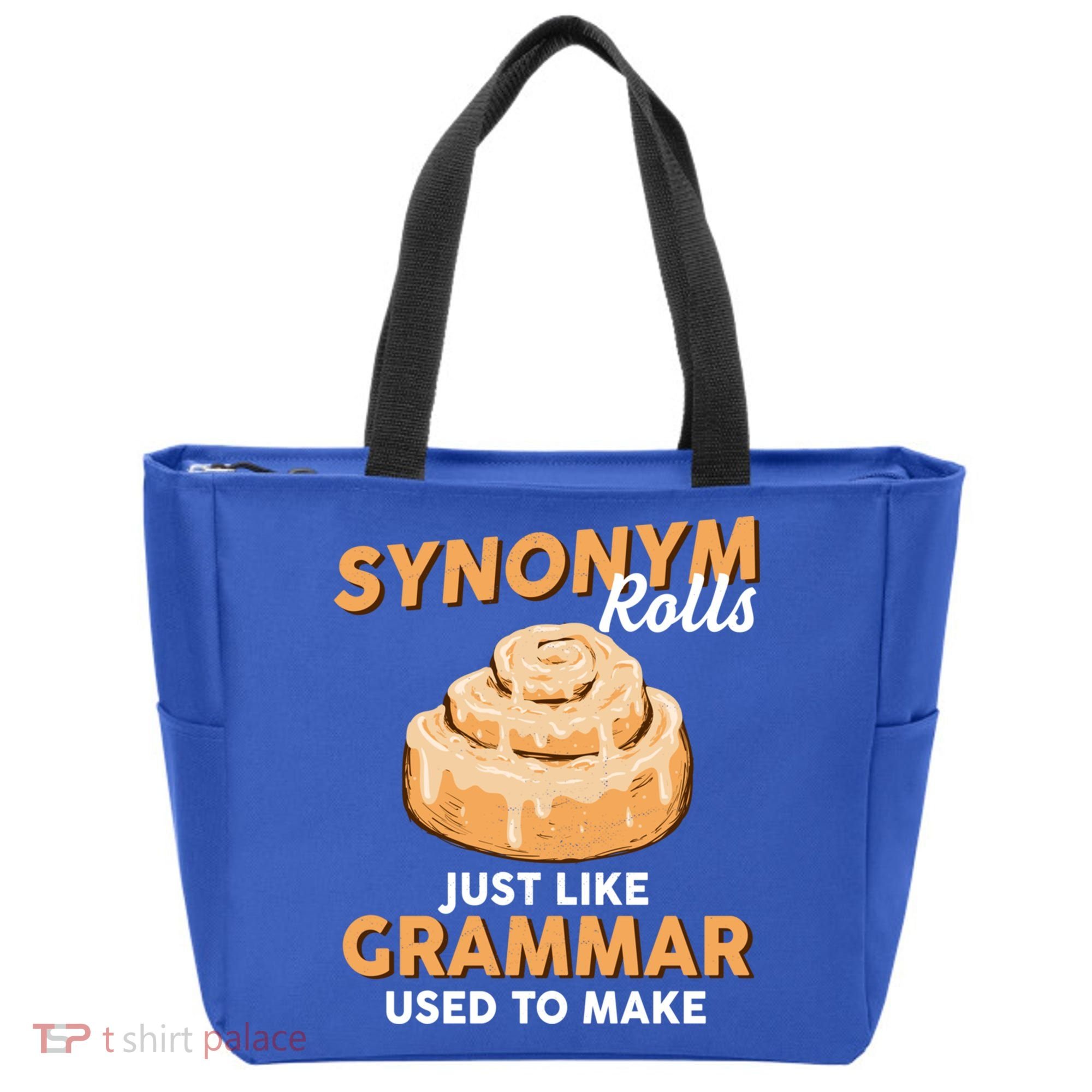 Synonym Rolls English Teacher Student Grammar Pun Learner Meaningful Gift Tote Bag