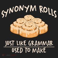 Synonym Rolls English Teacher Student Grammar Pun Learner Gift Golf Towel thumb 3