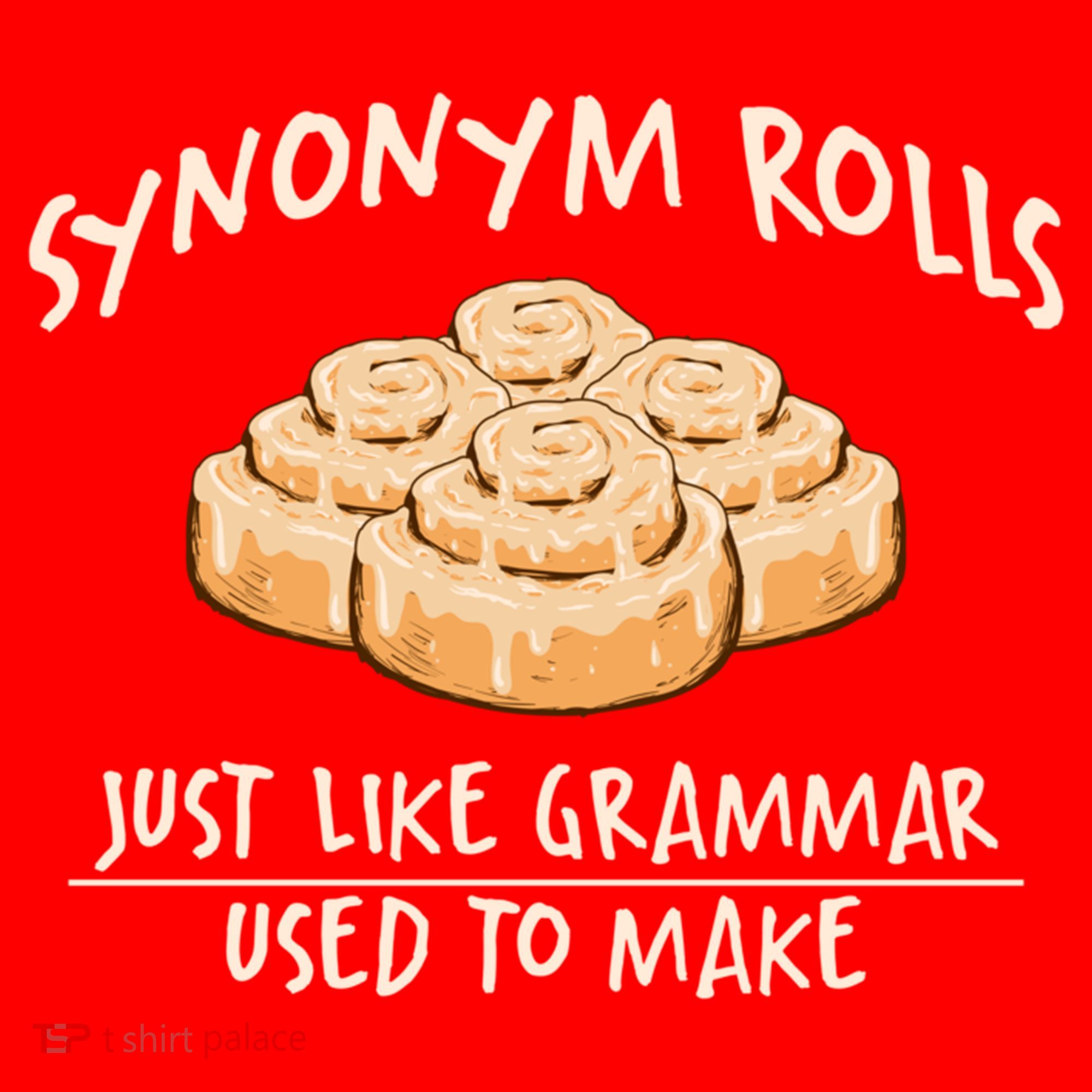 Synonym Rolls English Teacher Student Grammar Pun Learner Gift Santa Hat