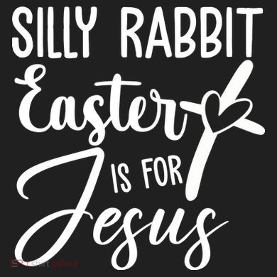 Silly Rabbit Easter Is For Jesus Cross Beanie