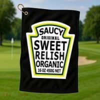 Sweet Relish Easy Halloween Costume Golf Towel thumb 1