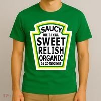 Sweet Relish Easy Halloween Costume T-Shirt thumb 3