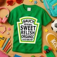 Sweet Relish Easy Halloween Costume Kids T-Shirt thumb 3