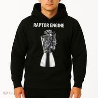 Starship Raptor Engine For Space Explorer & Rocket Scientist Hoodie thumb 2