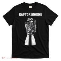 Starship Raptor Engine For Space Explorer & Rocket Scientist T-Shirt thumb 0