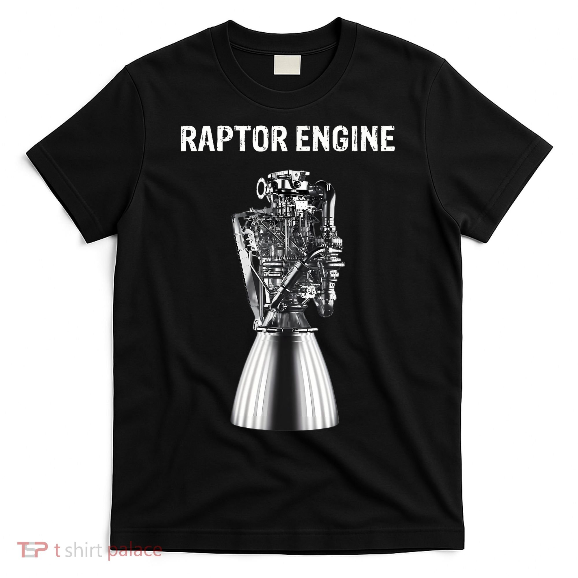 Starship Raptor Engine For Space Explorer & Rocket Scientist T-Shirt