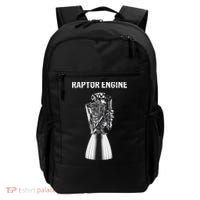 Starship Raptor Engine For Space Explorer & Rocket Scientist Backpack thumb 0