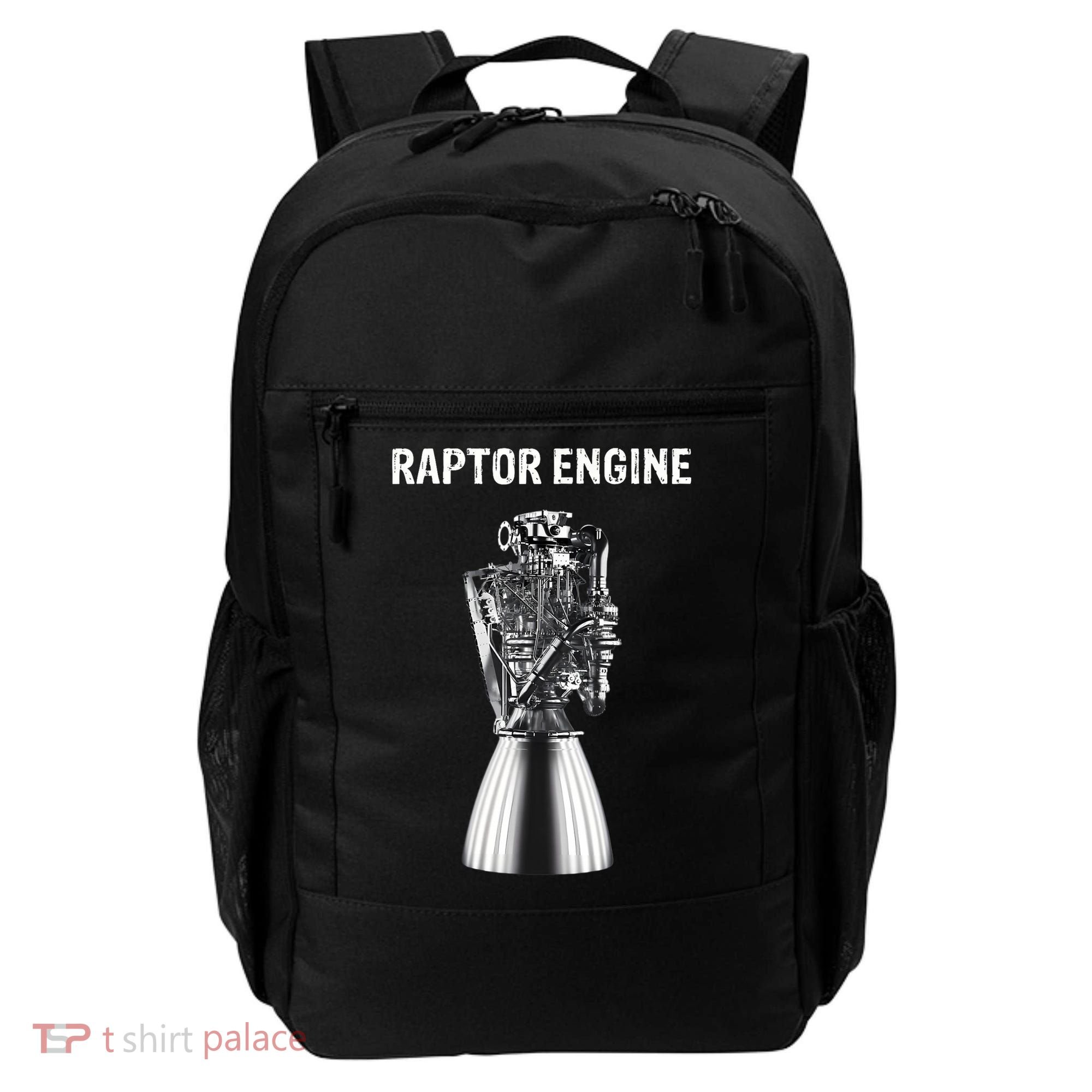 Starship Raptor Engine For Space Explorer & Rocket Scientist Backpack