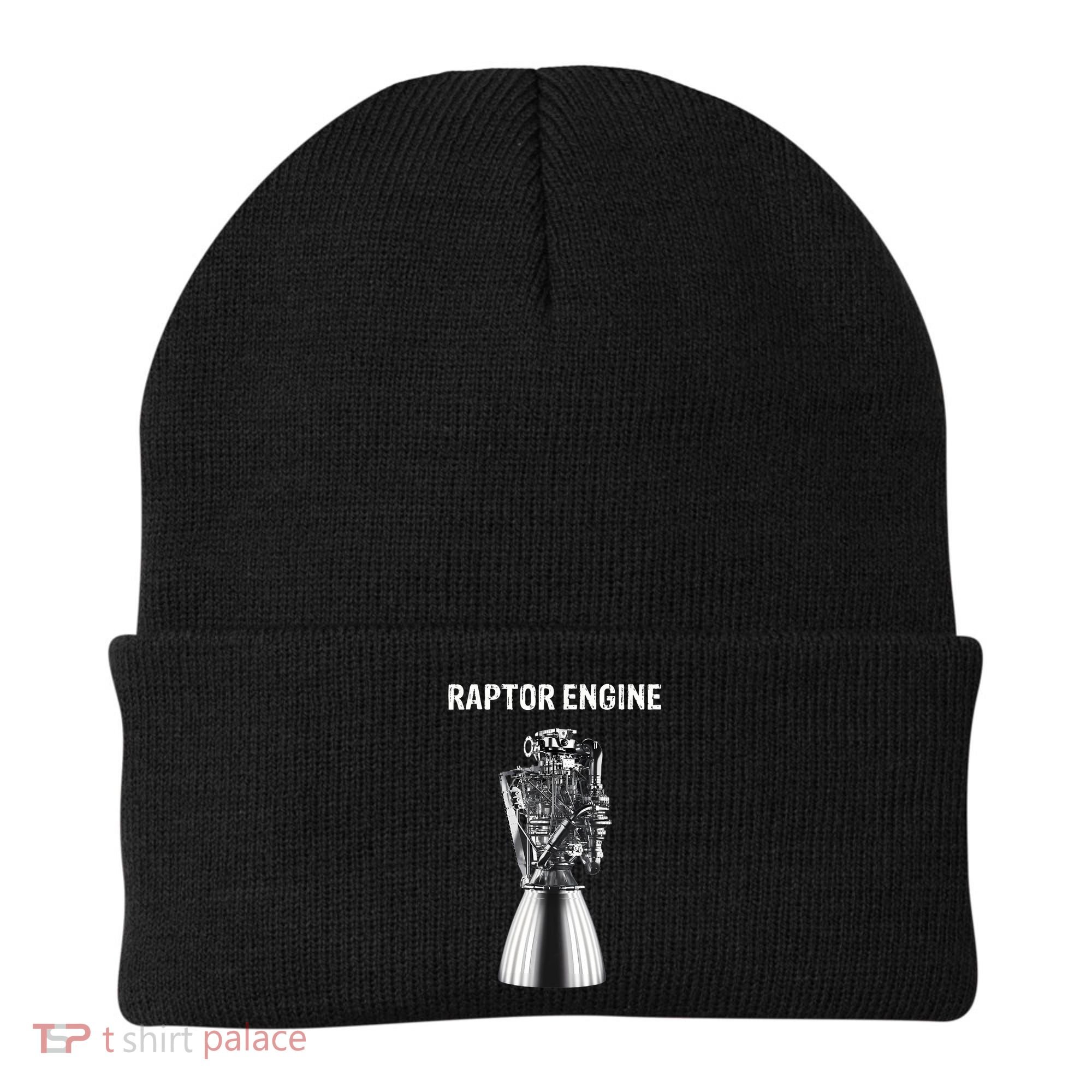 Starship Raptor Engine For Space Explorer & Rocket Scientist Beanie