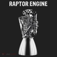 Starship Raptor Engine For Space Explorer & Rocket Scientist Beanie thumb 2