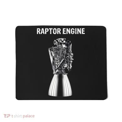 Starship Raptor Engine For Space Explorer & Rocket Scientist Mousepad