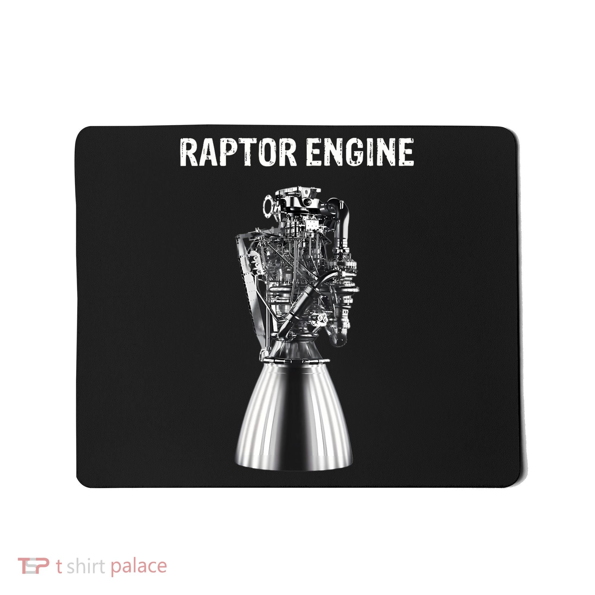 Starship Raptor Engine For Space Explorer & Rocket Scientist Mousepad