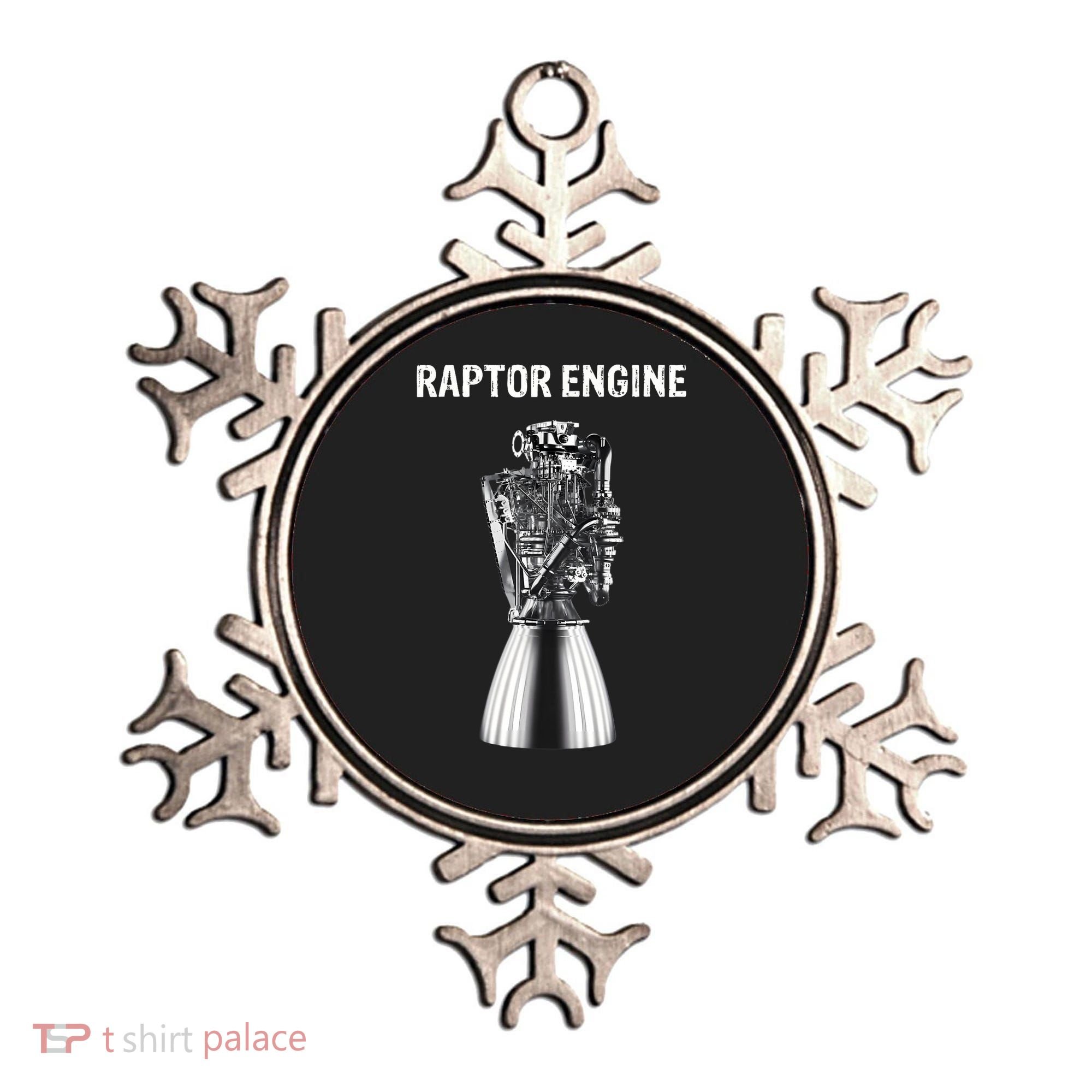 Starship Raptor Engine For Space Explorer & Rocket Scientist Ornament