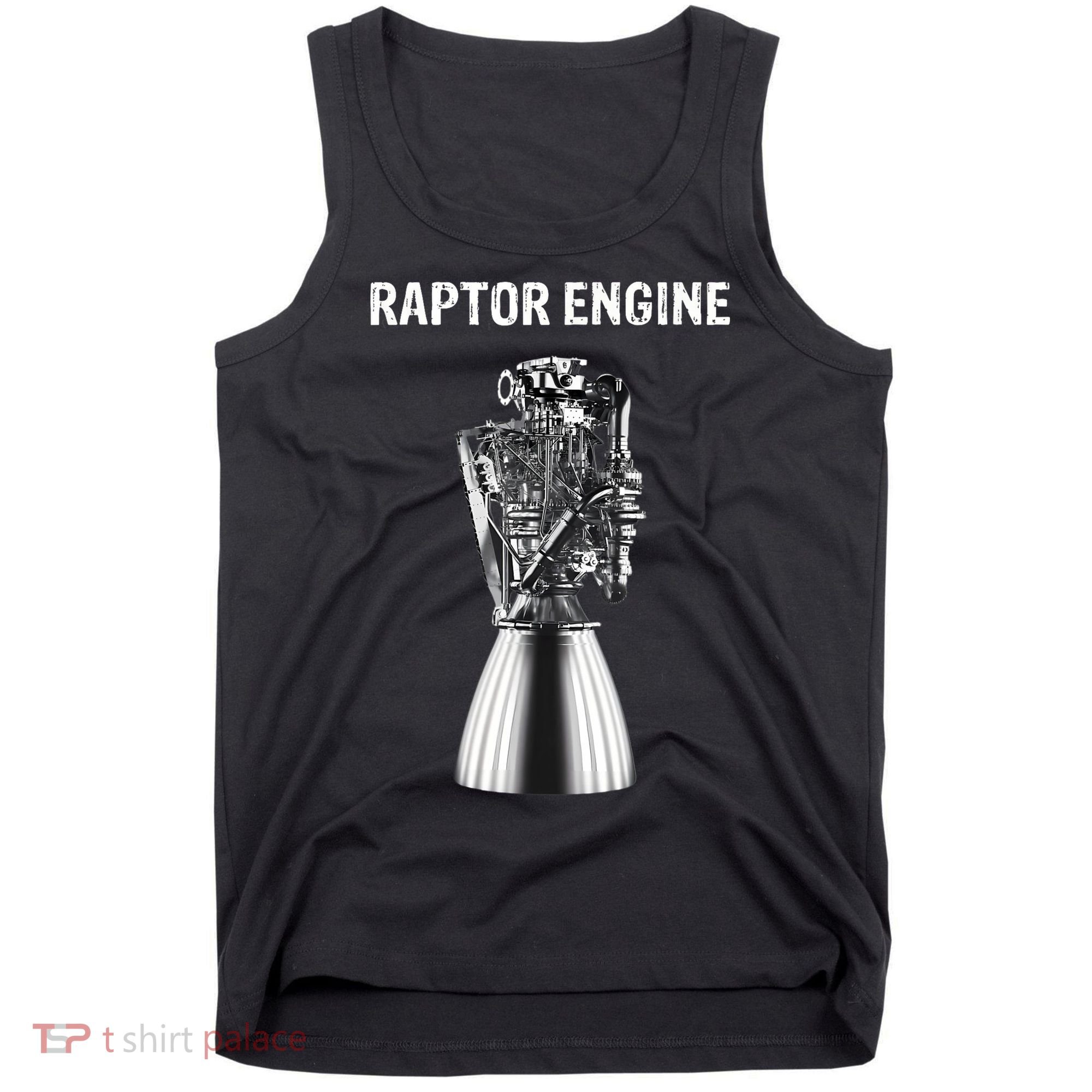 Starship Raptor Engine For Space Explorer & Rocket Scientist Tank Top