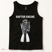 Starship Raptor Engine For Space Explorer & Rocket Scientist Tank Top thumb 2