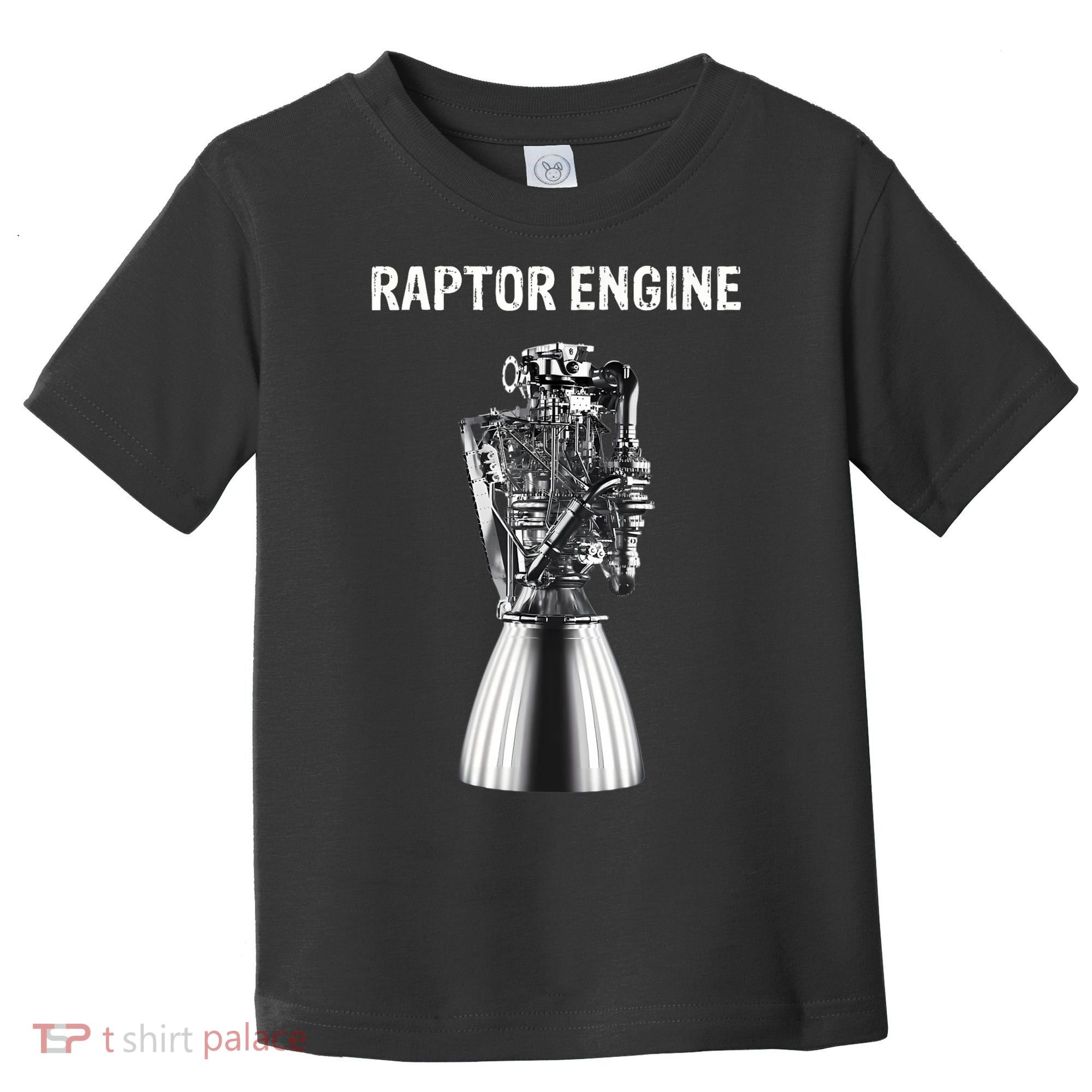 Starship Raptor Engine For Space Explorer & Rocket Scientist Toddler T-Shirt