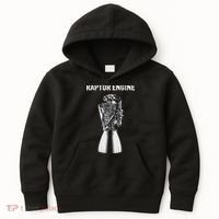 Starship Raptor Engine For Space Explorer & Rocket Scientist Kids Hoodie thumb 0