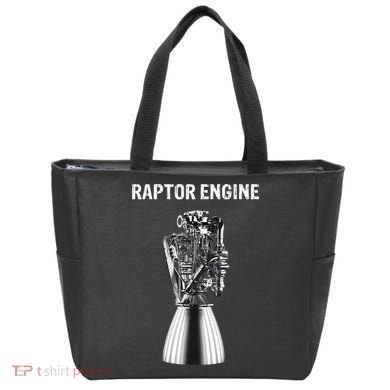 Starship Raptor Engine For Space Explorer & Rocket Scientist Tote Bag
