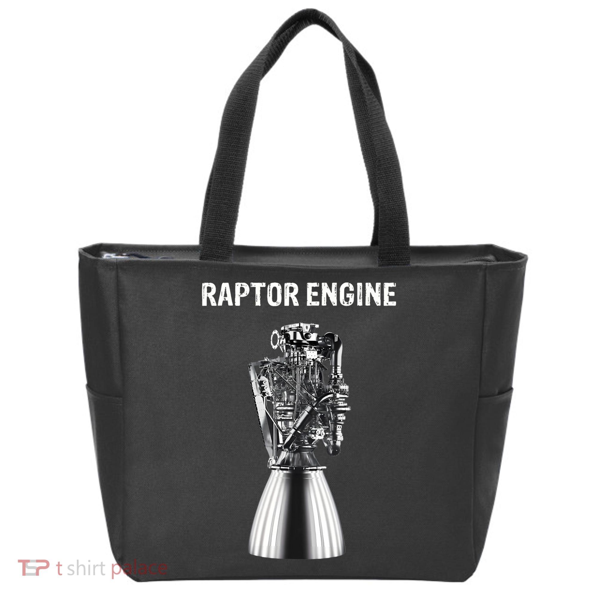 Starship Raptor Engine For Space Explorer & Rocket Scientist Tote Bag