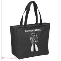 Starship Raptor Engine For Space Explorer & Rocket Scientist Tote Bag thumb 2
