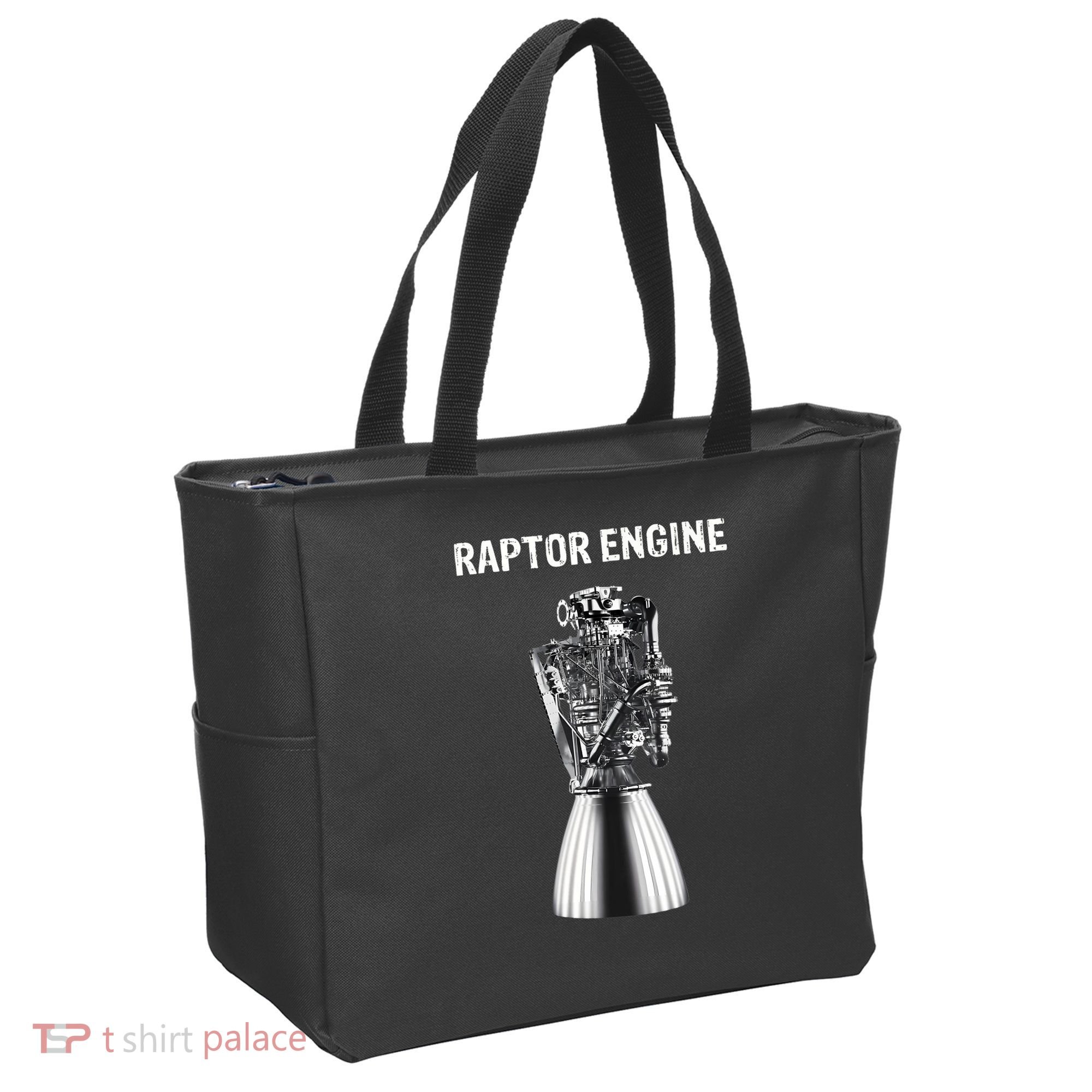 Starship Raptor Engine For Space Explorer & Rocket Scientist Tote Bag