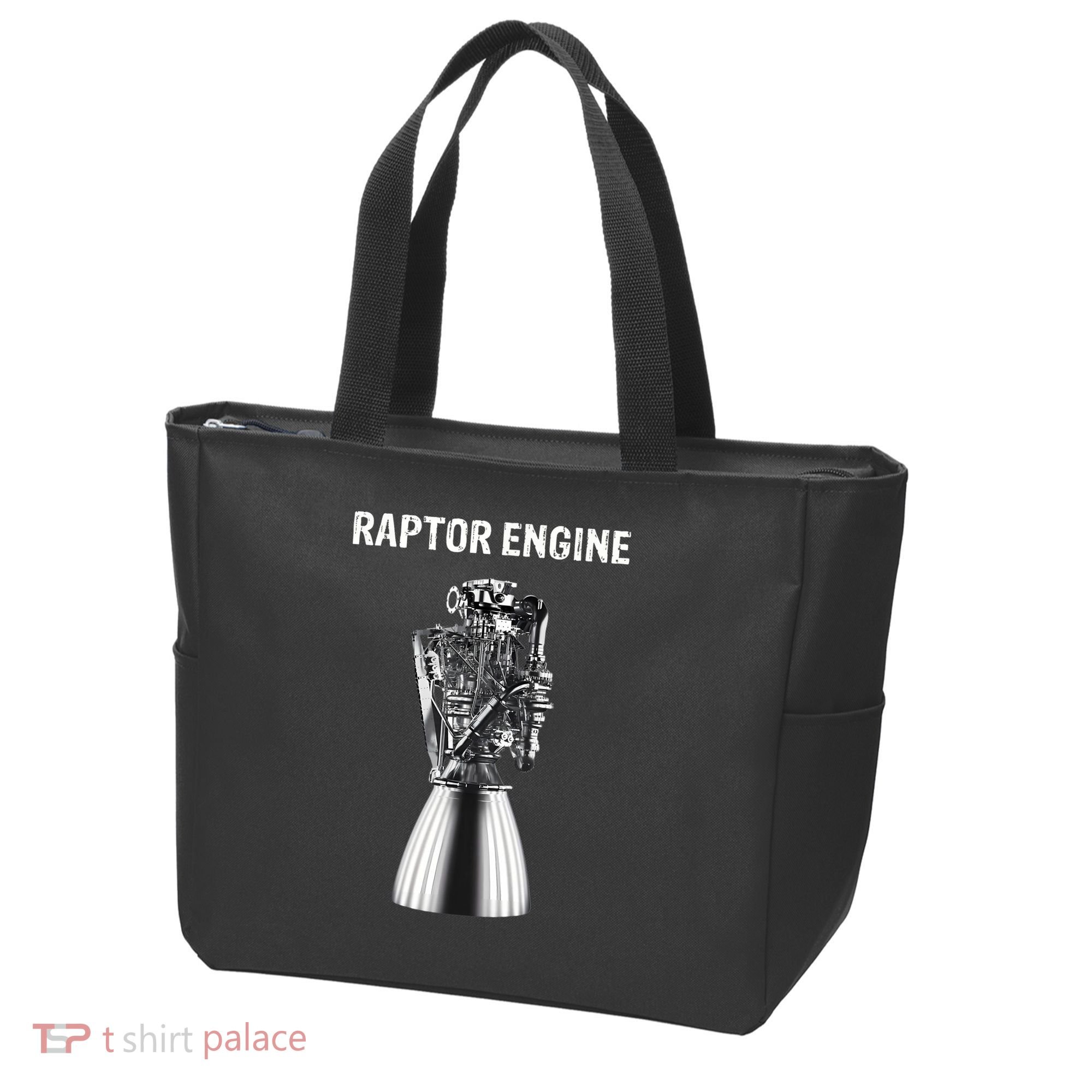 Starship Raptor Engine For Space Explorer & Rocket Scientist Tote Bag