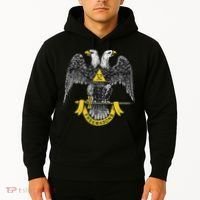 Scottish Rite Eagle 32nd Degree Freemason Gifts For Hoodie thumb 2