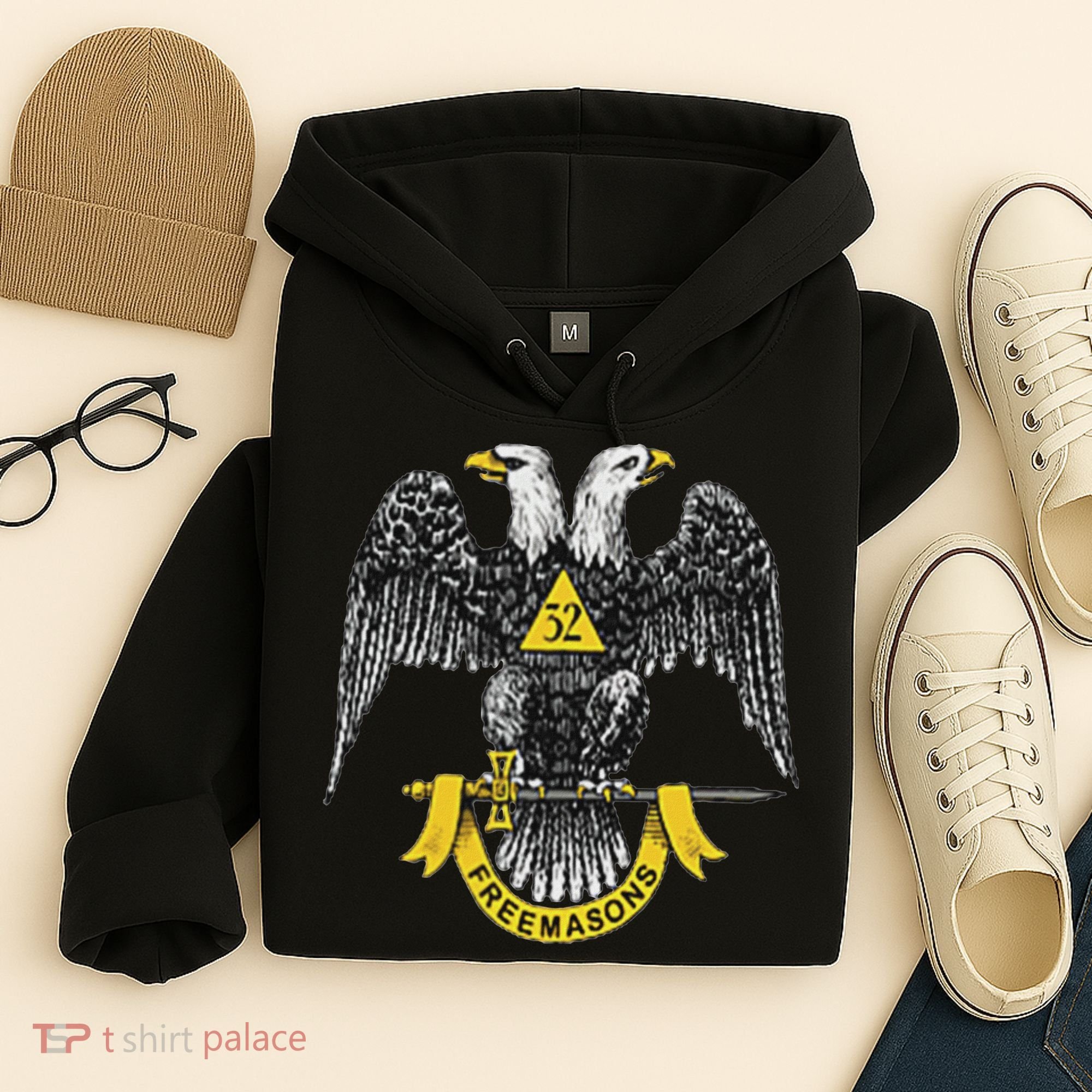 Scottish Rite Eagle 32nd Degree Freemason Gifts For Hoodie