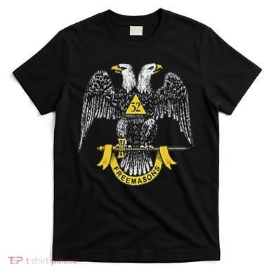 Scottish Rite Eagle 32nd Degree Freemason Gifts For T-Shirt