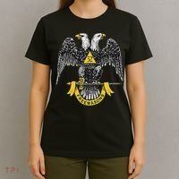 Scottish Rite Eagle 32nd Degree Freemason Gifts For T-Shirt thumb 4