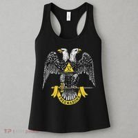Scottish Rite Eagle 32nd Degree Freemason Gifts For Women's Tank Top thumb 3