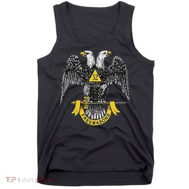Scottish Rite Eagle 32nd Degree Freemason Gifts For Tank Top