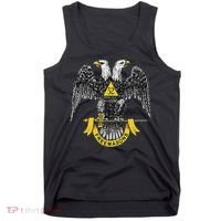 Scottish Rite Eagle 32nd Degree Freemason Gifts For Tank Top thumb 0