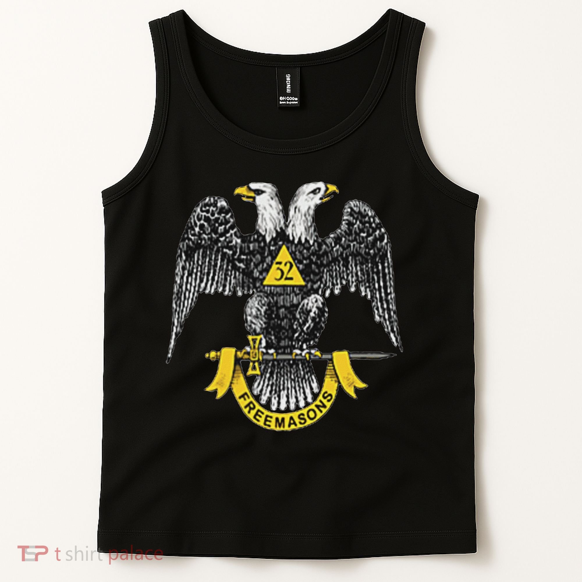 Scottish Rite Eagle 32nd Degree Freemason Gifts For Tank Top