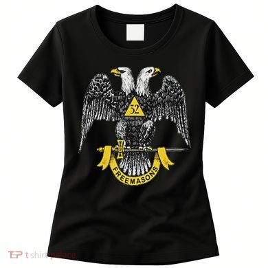 Scottish Rite Eagle 32nd Degree Freemason Gifts For Women's T-Shirt