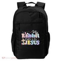 Silly Rabbit Easter Is For Jesus Backpack thumb 0