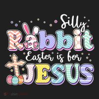 Silly Rabbit Easter Is For Jesus Beanie thumb 2