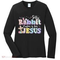 Silly Rabbit Easter Is For Jesus Women's Long Sleeve Shirt thumb 0