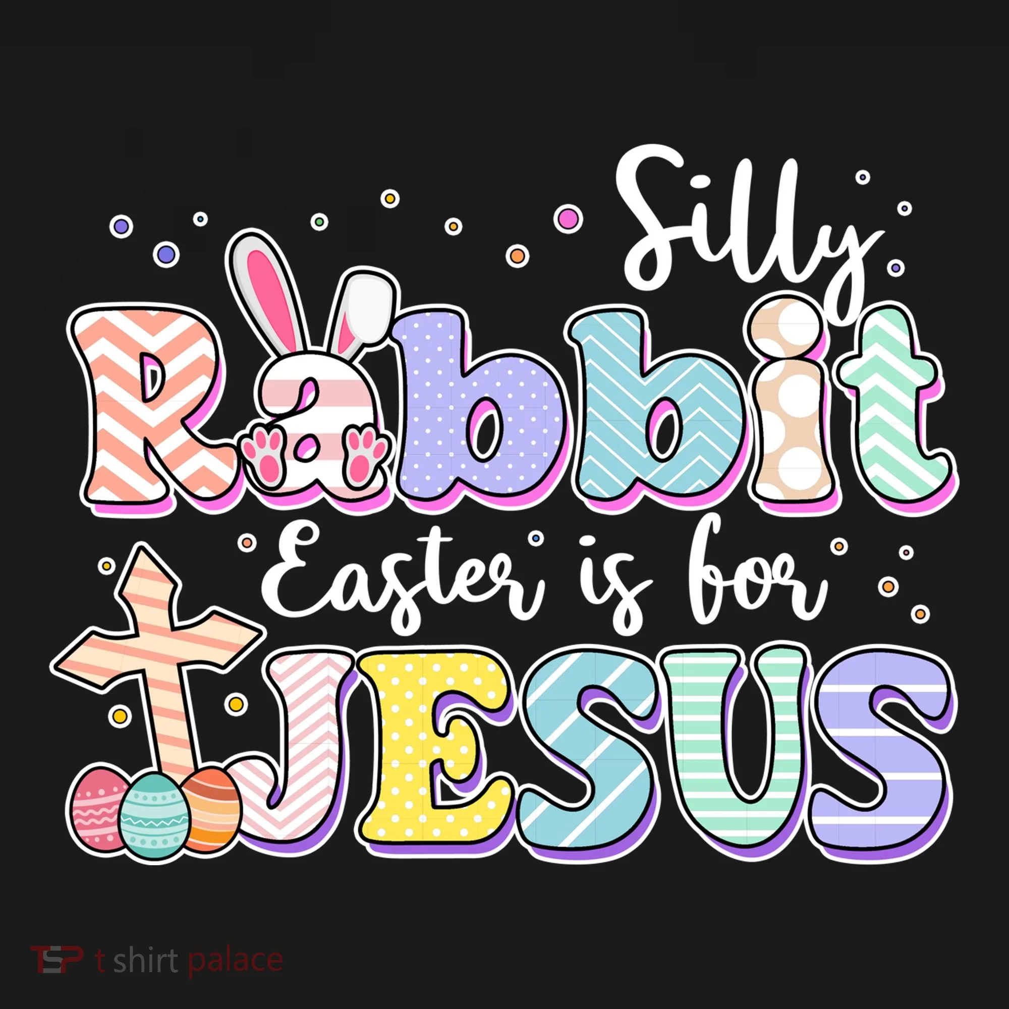 Silly Rabbit Easter Is For Jesus Kids Sweatshirt