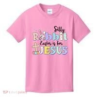 Silly Rabbit Easter Is For Jesus Kids T-Shirt thumb 0
