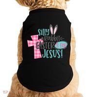 Silly Rabbit Easter Is For Jesus Women Easter Doggie Tank thumb 0