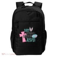 Silly Rabbit Easter Is For Jesus Women Easter Backpack thumb 0