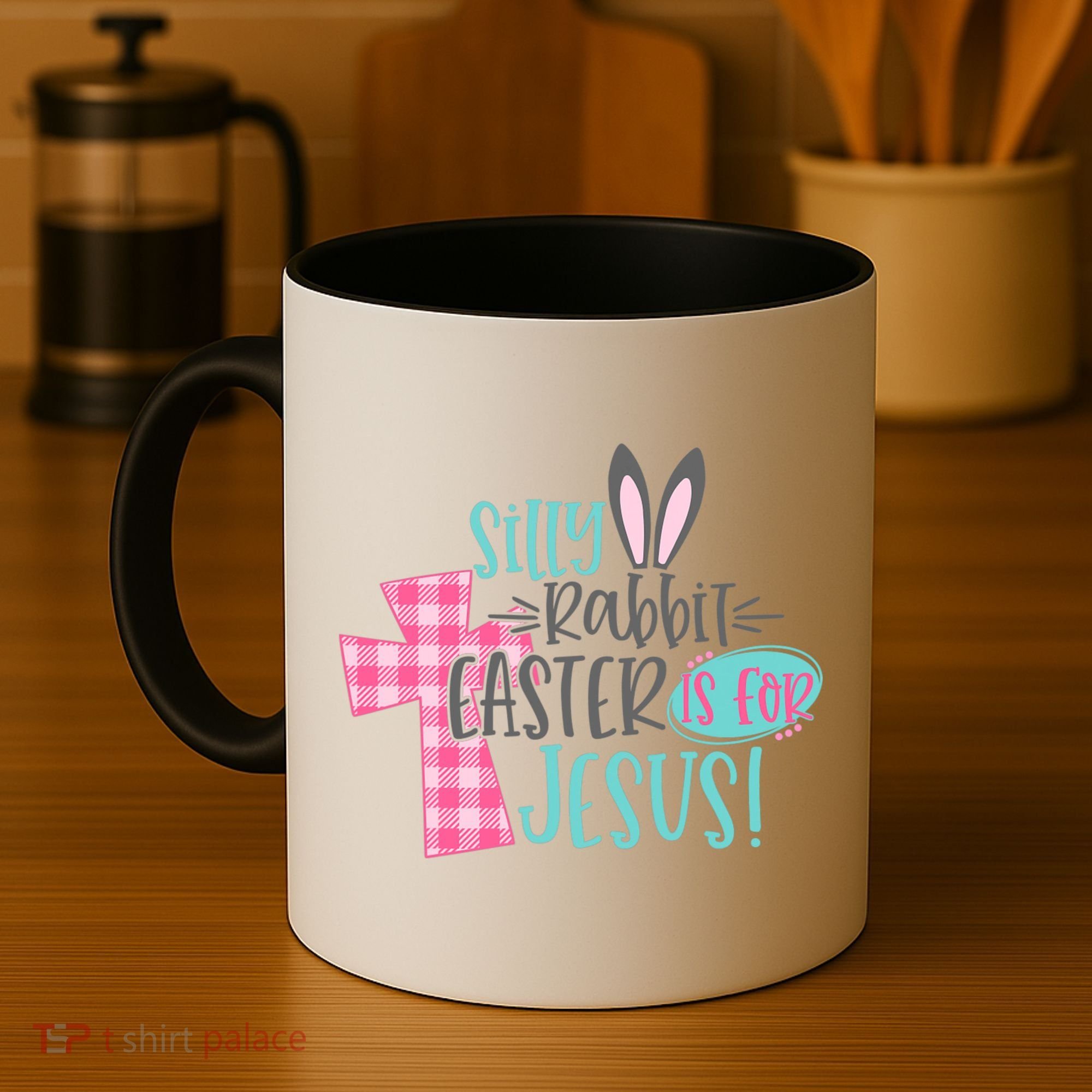 Silly Rabbit Easter Is For Jesus Women Easter Coffee Mug