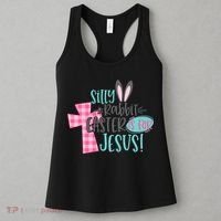 Silly Rabbit Easter Is For Jesus Women Easter Women's Tank Top thumb 3